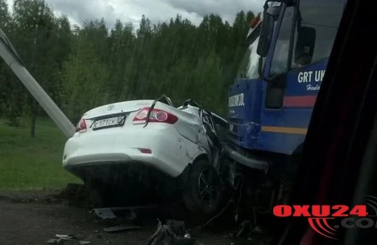 Balakəndə ağır qəza: ölən var