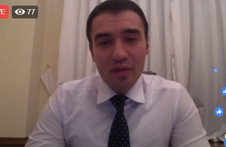 Daha bir məmur canlı yayımda