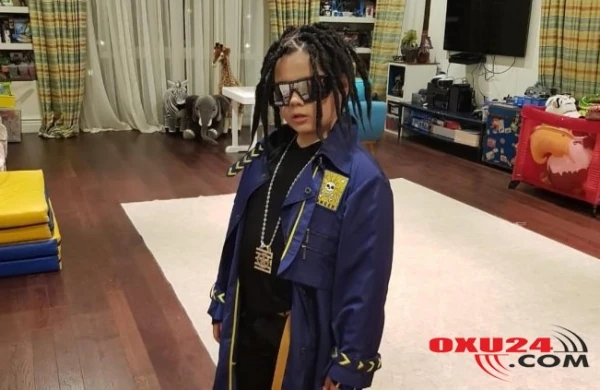 Prezidentin nəvəsi imicini dəyişdi,yeni video paylaşdı