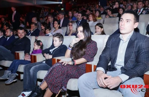 Leyla Əliyeva “Zima” festivalını izlədi - FOTOLAR