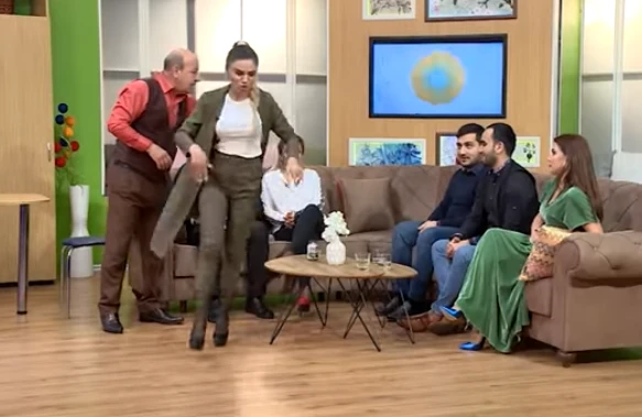 Türkan Vəlizadə Əli Mirəliyevlə dalaşıb efiri tərk etdi