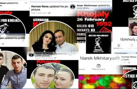 Ermənilər Xocalı soyqırımına görə üzr istədi (FOTOFAKT)