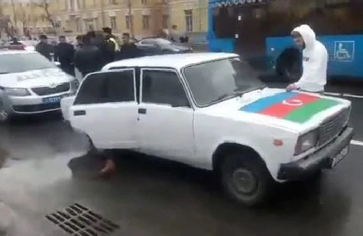 Moskvada Xocalını yad edən azərbaycanlılar saxlanıldı