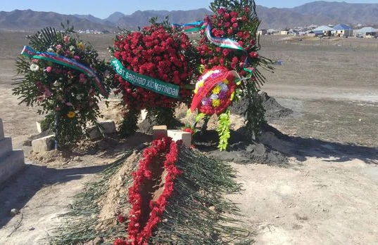 Şəhid hərbçimiz dəfn olundu