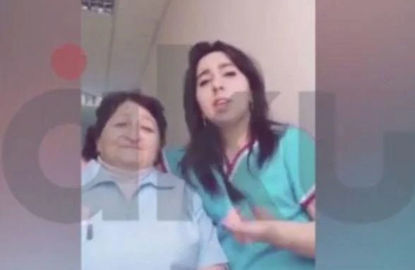 Afətə görə işdən çıxarılan tibb işçilərinin yeni şok videosu yayıldı