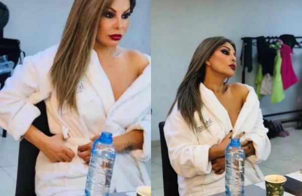 Aygün Kazımova da hamam xalatında şəkil yaydı