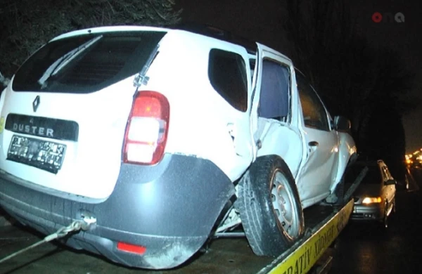 Bakıda polis qəza törətdi,içkili olub-olmadığı araşdırılır