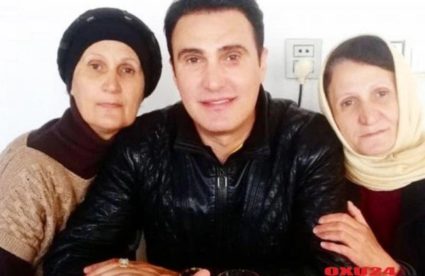 Nadir bacıları ilə - FOTO