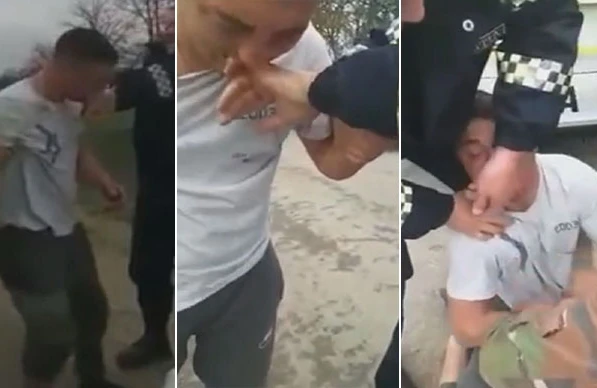 Sərxoş sürücü polisin barmağını dişlədi