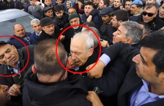 Partiya sədrinə yumruq vuran şəxs tutuldu - SON DƏQİQƏ