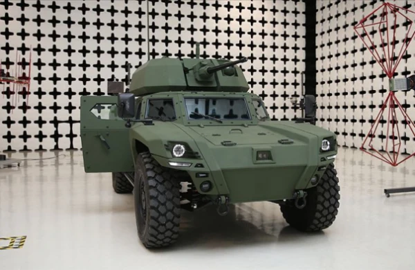 Türkiyənin elektriklə işləyən ilk hərbi maşını