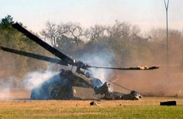 Göyərtəsində general olan helikopter qəzaya uğrayıb