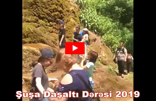 Erməni qızları Daşaltıda nə oyundan çıxırlar – 100 şəhid verdiyimiz ”QANLI DƏRƏ”dən görüntülər