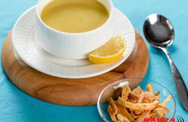 Sarıköklü mərci şorbası - Şəkər xəstələri üçün RESEPT