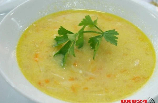 Toyuq suyu şorbası - İftar menyusuna RESEPT