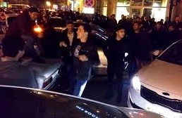 Tarqovuda izdiham:Gənclər kütləvi şəkildə yürüş etdi