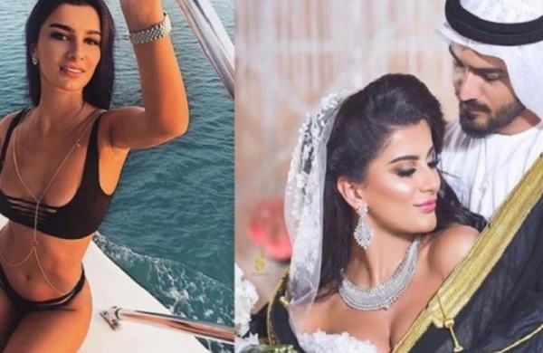 Ərəb şeyxinin birgünlük arvadı olan azərbaycanlı qızın lüt görüntüsü yayıldı