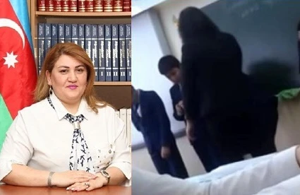 Şagirdə "zibil" deyən müəllimənin izahatı alındı,töhmət verildi