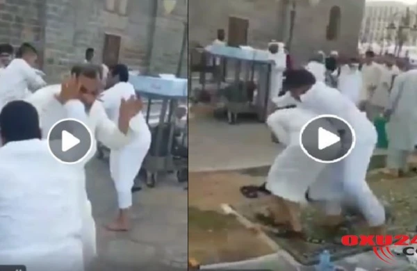 İftar süfrəsində ŞOK!Yemək üstündə əlbəyaxa dava düşdü