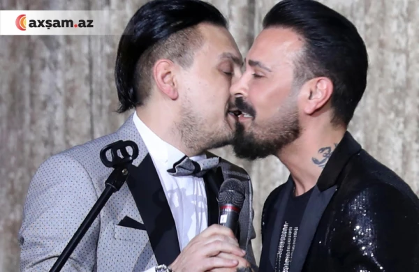 Niyamla Sərxanın öpüşdü