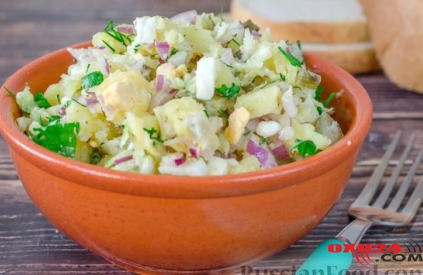 Təzə kartof və yaşıl xiyardan yaz salatı – Hazırlanma qaydası