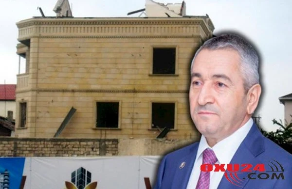 İcra başçısı 2 milyonluq villanı sökdürdü (FOTOLAR