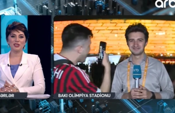 İngilis fanatlar azərbaycanlı jurnalistə çətin anlar yaşadıb