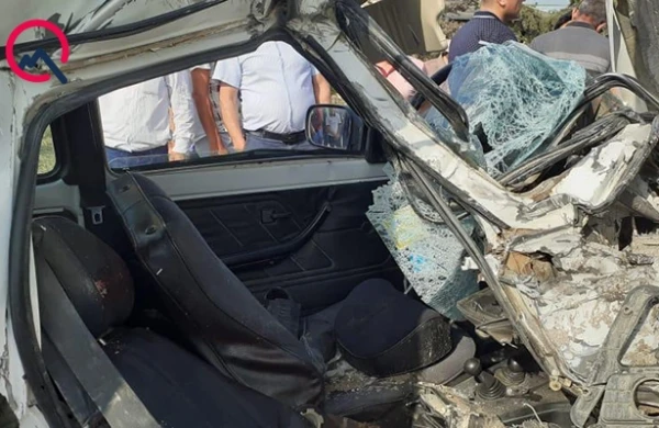 Azərbaycanda iki qardaşın öldüyü dəhşətli qəzanın görüntüsü yayıldı