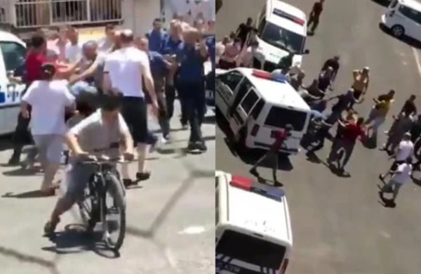 Dəhşətli görüntü! Azyaşlı qızlara təcavüz edən oğlanı küçədə bu hala saldılar