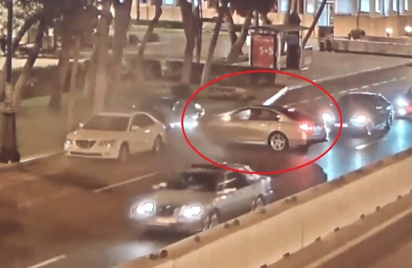 Bakıda yuxulu sürücü görün nə etdi - HADİSƏ ANI