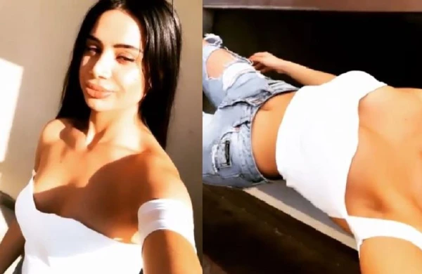 Azərbaycanlı modeldən biabırçı paylaşım: Sinəsini açıb instagramda görün nə etdi