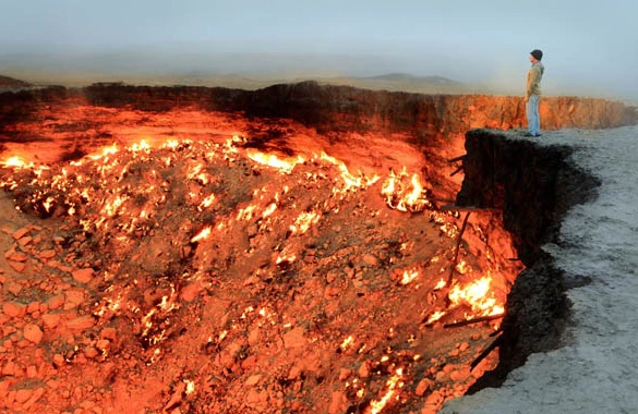 Alimlərdən "Cəhənnəm qapısı" barədə ŞOK HƏQİQƏT - Bura yaxınlaşmaq niyə qadağandır?