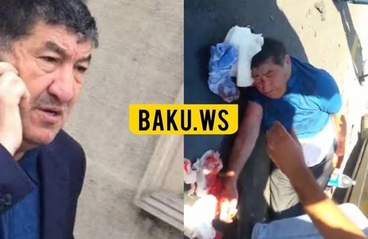 Hacı Mazanın düşdüyü qəzadan görüntülər - VİDEO