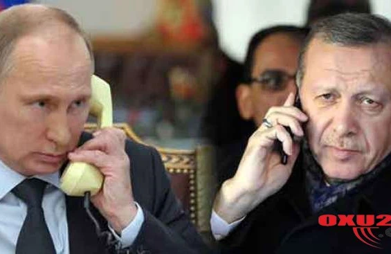 Ərdoğanla Putin arasında kritik telefon danışığı