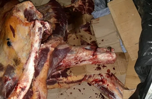 Əhaliyə leş əti satmaq istəyirdi - FOTO
