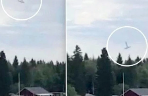 9 nəfərin öldüyü təyyarə qəzasının görüntüləri yayıldı - Qəza anı