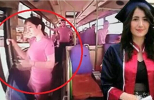 18 yaşlı Günay avtobusdan yıxılıb,təkərin altına düşdü