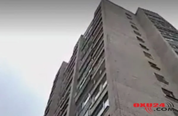 İki sevgili 9-cu mərtəbədən YIXILDI - DƏHŞƏTLİ HADİSƏ