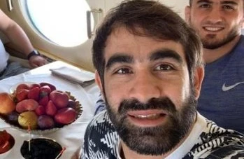 Rafael Ağayev və Hacı Əliyev prezidentin şəxsi təyyarəsində - FOTO