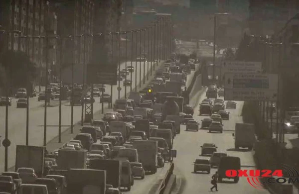 Ziya Bünyadov prospektində qəza sıxlıq yaratdı -