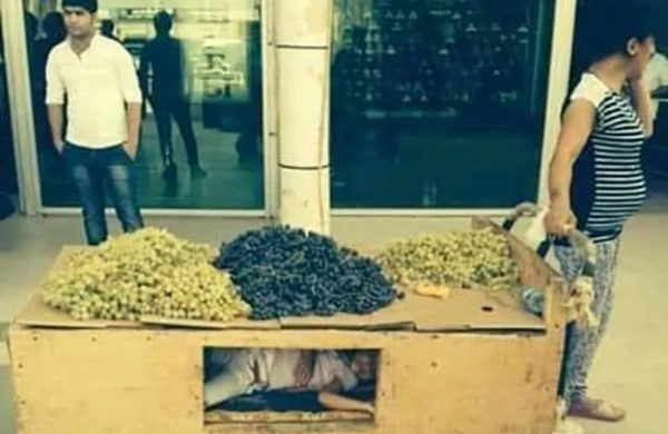 Hamı bu qadından danışdı , amma balasından danışmadı – Foto