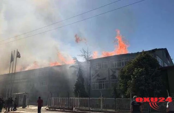 SON DƏQİQƏ; silah fabrikində dəhşətli yanğın başladı.