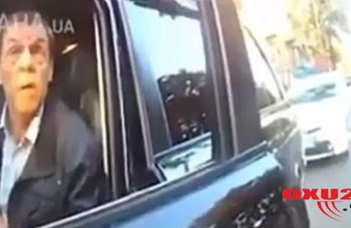 Yol polisi həyatının səhvini etdi: Generalın sürücüsünu saxladı, görün nələr oldu