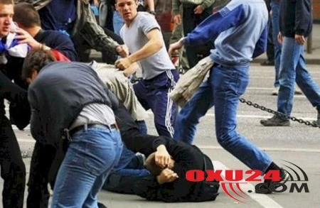 Bakıda kütləvi dava: yaralılar var