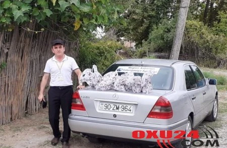 Ucarda Qurban bayramı münasibəti ilə bayram sovqatları paylanıldı