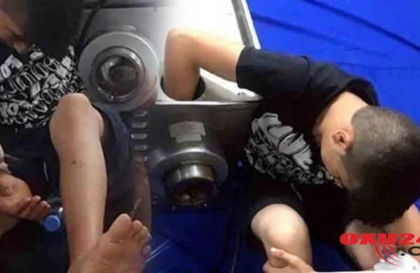 Qurban bayramında BƏDBƏXT HADİSƏ - Əli ətçəkən maşında qaldı