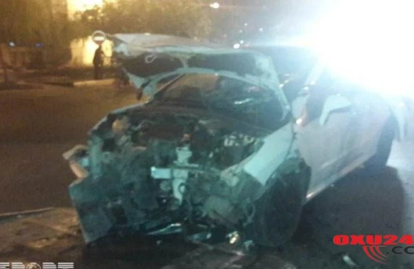 Bakıda zəncirvari qəza: yeddi maşın toqquşdu