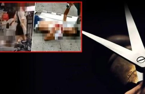 Gənc qızdan 20 günlük sevgilisinə qarşı DƏHŞƏTLİ ƏMƏL: Küçənin ortasında qayçıyla DOĞRADI...