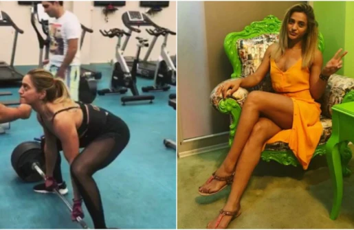Azərbaycanlı qadın idmançının bikinidə erotik görüntüsü
