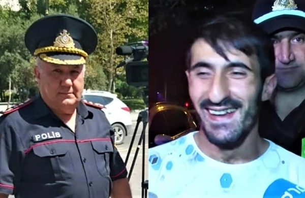 Sərxoş sürücü Vaqif Əsədova: "Mənimlə məzələnirsən?"